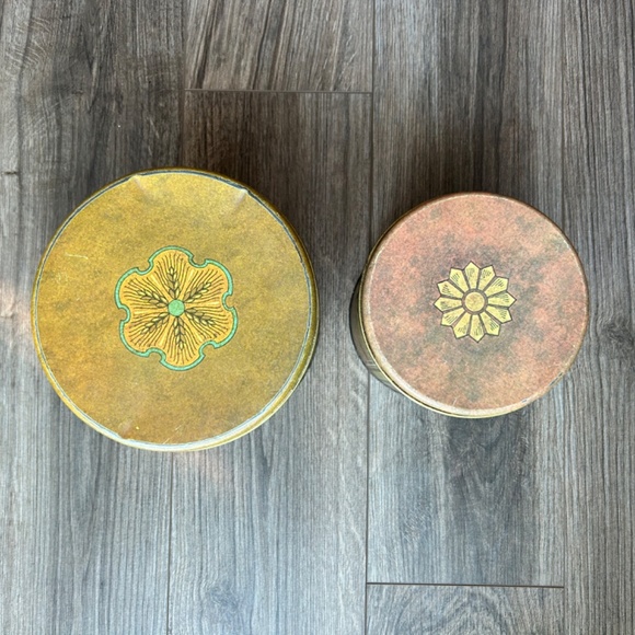 Ballonoff Vintage Tin Canisters x 2 - Picture 10 of 10